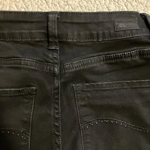 Lee bootcut black curvy fit jeans size 4 M - Picture 7 of 9